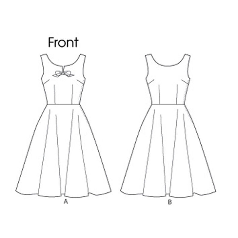 Vintage šaty, Butterick 5748|34 - 40|42 - 48,  image number 2