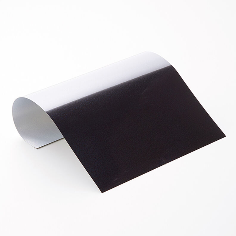 Nažehlovací fólie metalická s designem Din A4 – černá,  image number 1