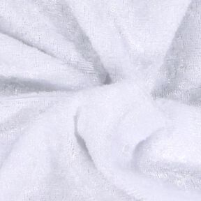 Panné samet – bílá, 