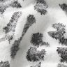 Pletený žakár Abstraktní leopardí vzor – bílá,  thumbnail number 2