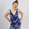 FRAU MAYA – letní top s uzlem, Studio Schnittreif | XS - L,  thumbnail number 2