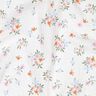 GOTS Mušelín / dvojitá mačkaná tkanina Roztomilé kytičky  | Poppy Fabrics – slonová kost/oranžová,  thumbnail number 2
