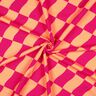 Měkké zvlněné kostky | Poppy Fabrics – výrazná jasně růžová/broskvově oranžová,  thumbnail number 3