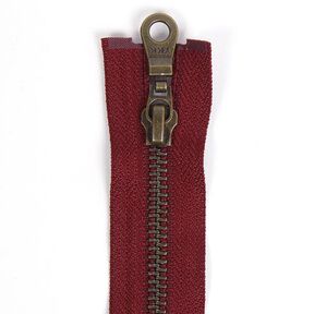 Zip dělitelný | Starožitný kov (527) | YKK, 