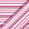 Bavlněný žerzej Úzké proužky – šeříková/pink,  thumbnail number 4