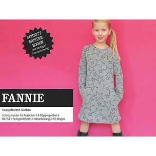 FANNIE – teplákové šaty s kapsami, Studio Schnittreif  | 86 - 152, 