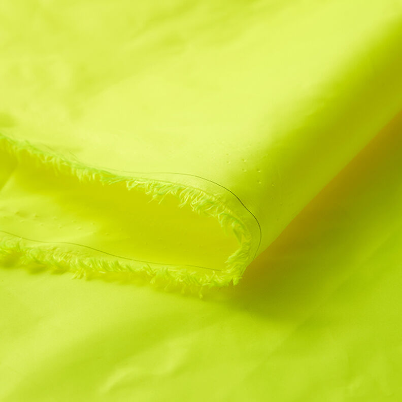 Vodoodpudivá látka na bundy ultralehký – žlutá neonová,  image number 6