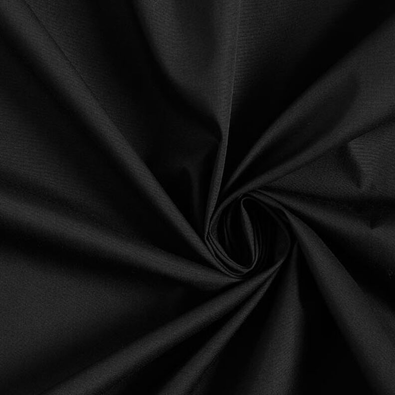 Směs polyesteru a bavlny se snadnou údržbou – černá,  image number 1