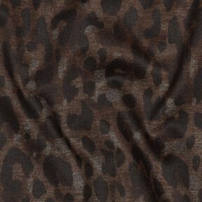 Romanit Jersey Leopard – tmavě hnědá/černá, 
