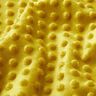 Hebký fleece vyražené puntíky – kari žlutá,  thumbnail number 2