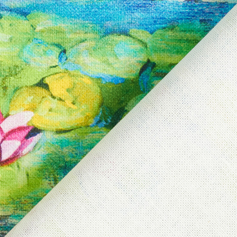 Dekorační láka s digitálním potiskem Monet – tyrkysová, image number 4