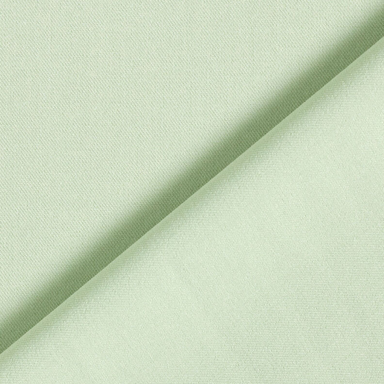 Lehká hladká strečová kalhotovina – pastelově zelená,  image number 3