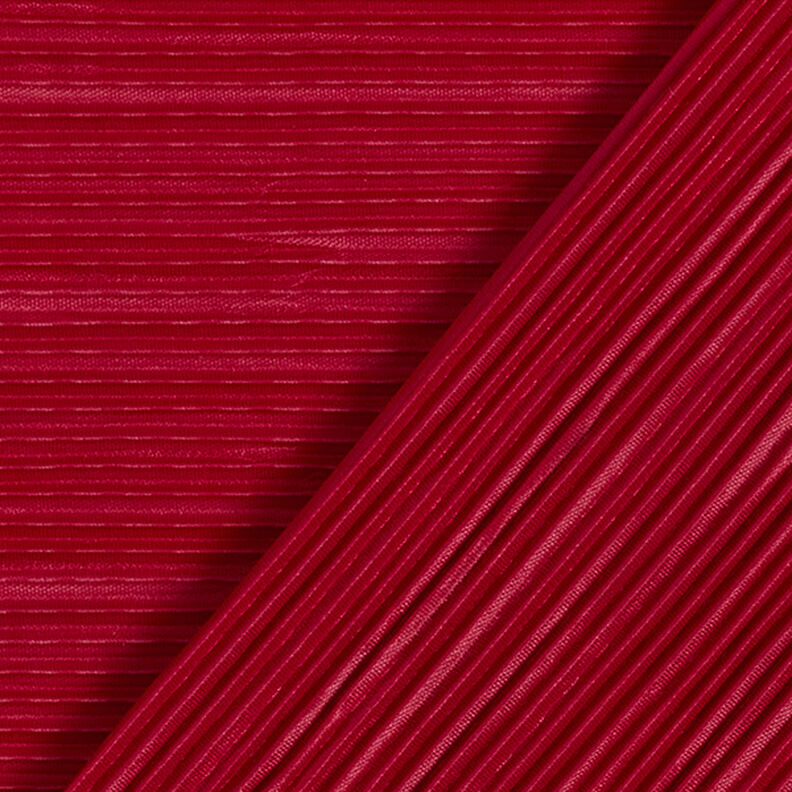 Plisovaný žerzej – červená,  image number 4