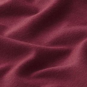 Bavlněný flanel Jednobarevné provedení – burgundská červená, 