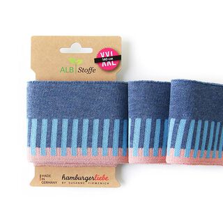 GOTS Bio náplety CUFF ME ICON [140 cm | 8 cm] | Albstoffe | Hamburger Liebe, 
