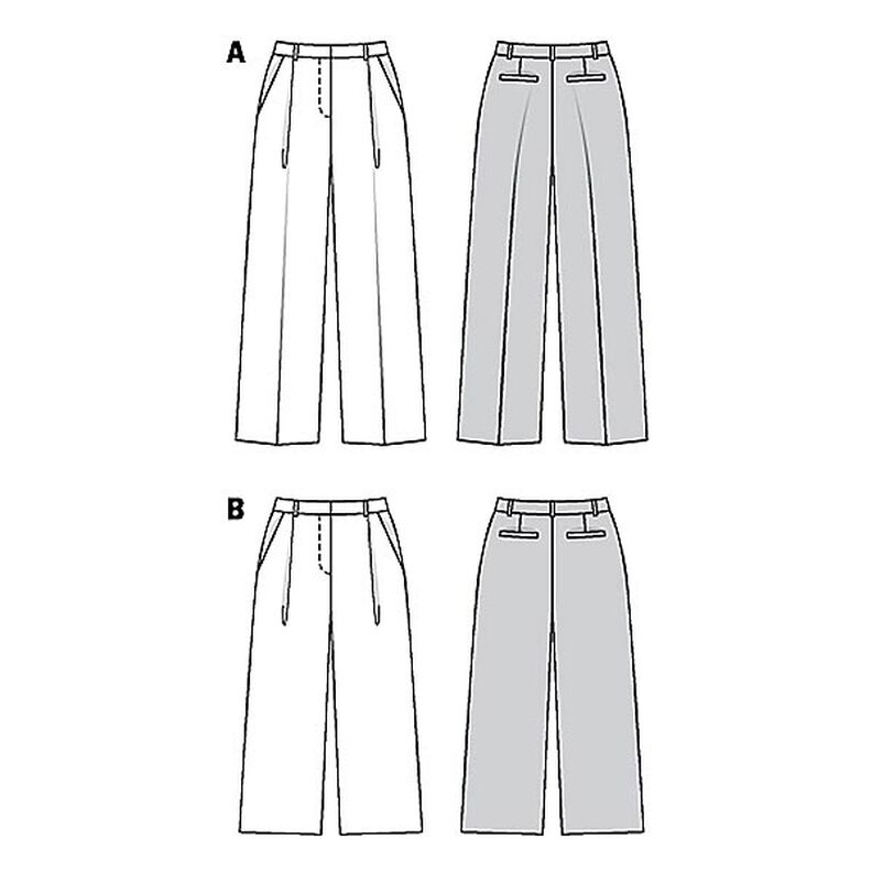 Kalhoty | Kalhotová sukně, Burda 6436 | 34 - 44,  image number 4