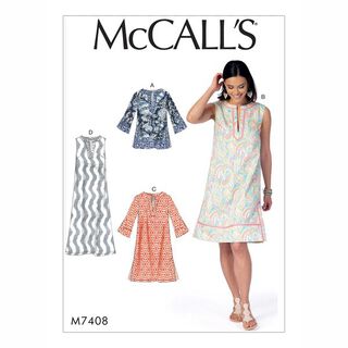 Tunika|Šaty , McCalls 7408 | 42 - 52, 