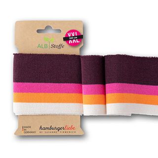 GOTS Bio náplety CUFF ME COLLEGE [140 cm | 7 cm] | Albstoffe | Hamburger Liebe, 