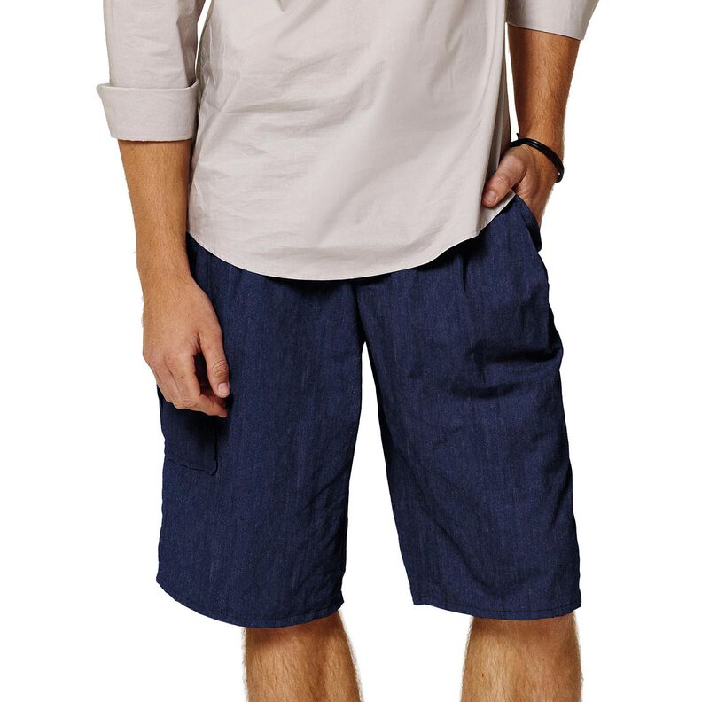 Lehký strečový denim recyklované – namornicka modr,  image number 6