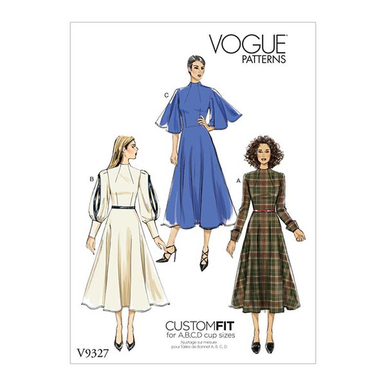 Šaty, Vogue 9327 | 40 - 48,  image number 1
