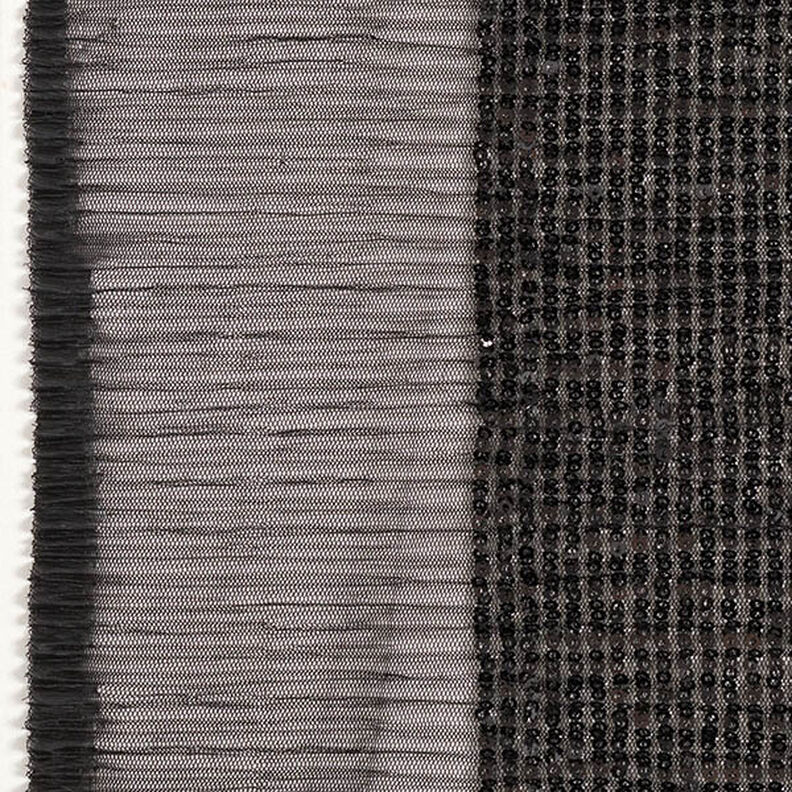 Flitrové plissé – černá,  image number 5