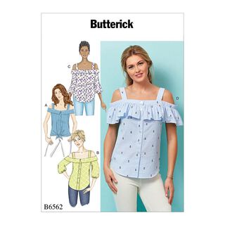 Top, Butterick 6562 | 40 - 48, 