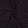 Prošívaná látka Neonové srdce | Poppy Fabrics – černá/zářivě růžová,  thumbnail number 3