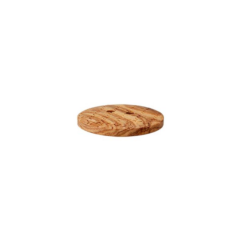 Dřevěný knoflík 2dírkový – béžová,  image number 2