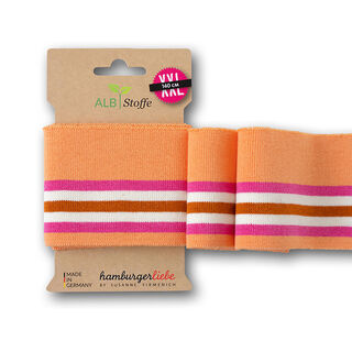 GOTS Náplety CUFF ME POLO [140 cm | 7,5 cm]  | Albstoffe | Hamburger Liebe, 