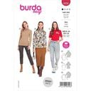 Svetr, Burda 6056 | 34-48, 