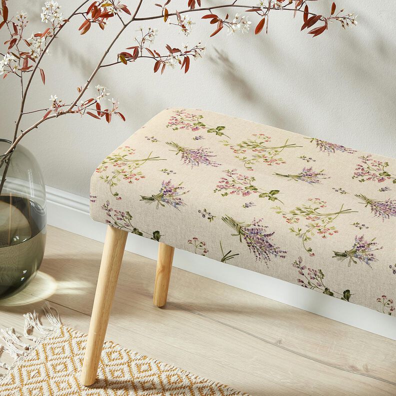 Dekoračn&iacute; l&aacute;tka Polopanama Kytice &ndash; př&iacute;rodni/&scaron;eř&iacute;kov&aacute;,  image number 5