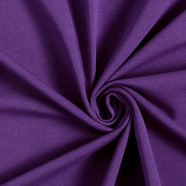 Lehké francouzské froté jednobarevné – světle fialova, image number 1