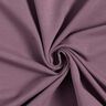 Lehká bavlněná teplákovina jednobarevná – barva lilku,  thumbnail number 1
