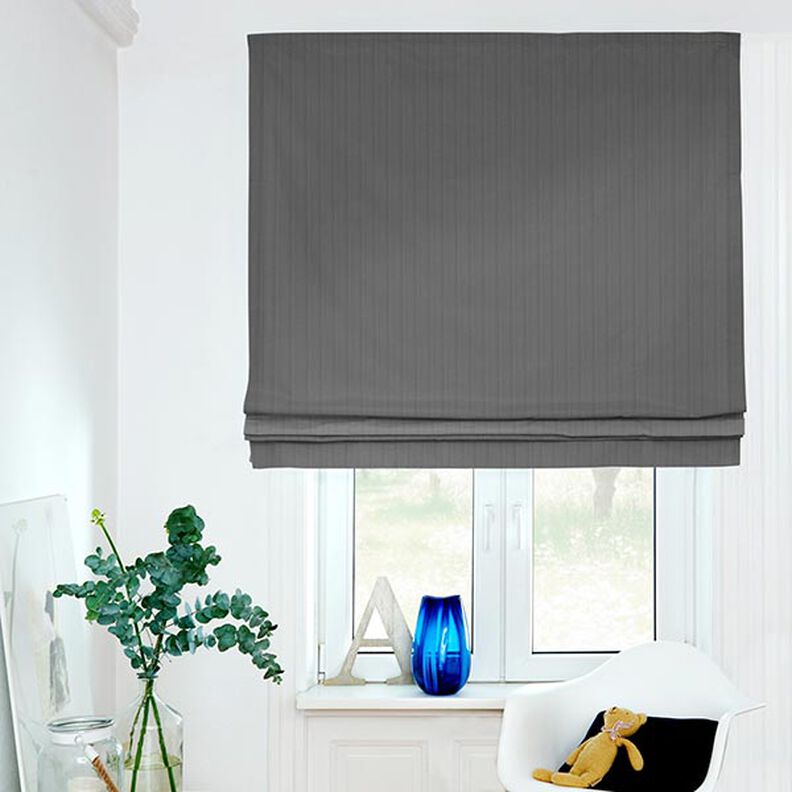 Zatemňovací látka Vzor rybí kost – tmavě šedá, image number 6
