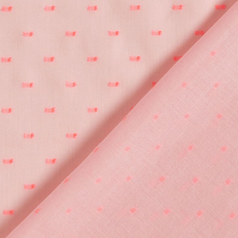 Batist Neonový Dobby – rose/zářivě růžová,  image number 5