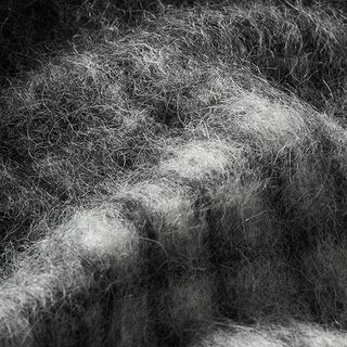 Úplet na kabáty Rozmazané kostky – antracitová/světle šedá, 