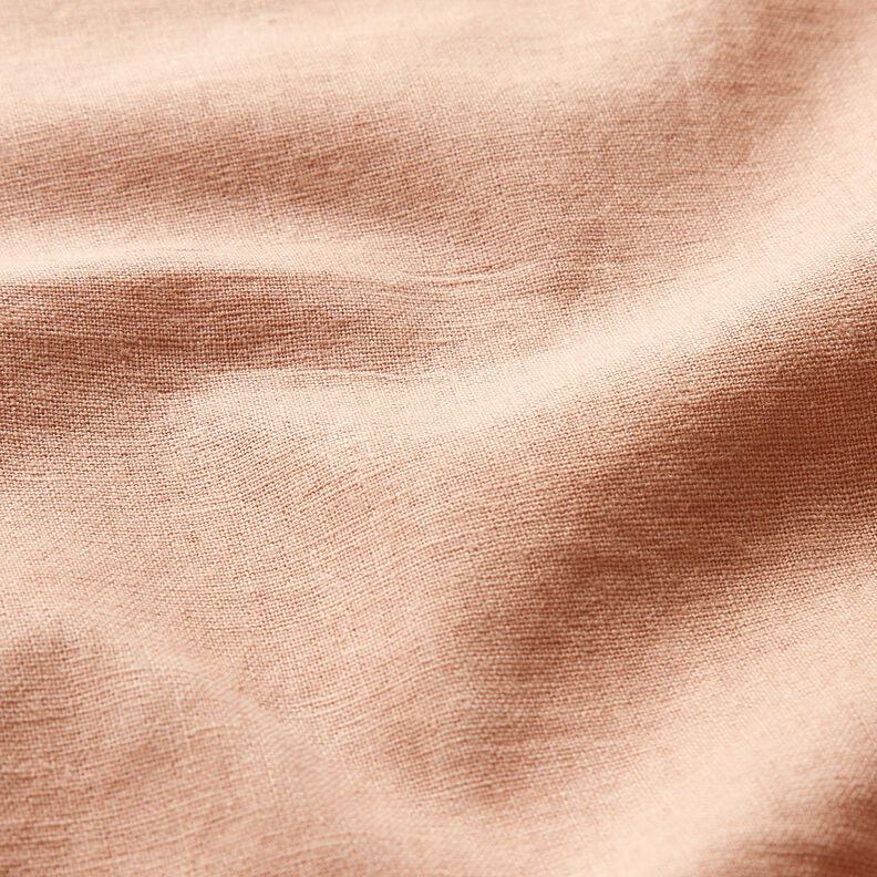 Směs praného lnu a bavlny – růžově zlatá,  image number 2