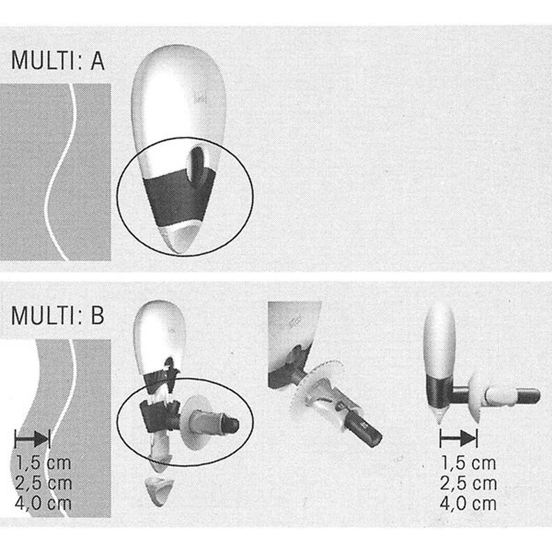 Paralelní kopírovací radélko Multi Ergonomics | Prym,  image number 4