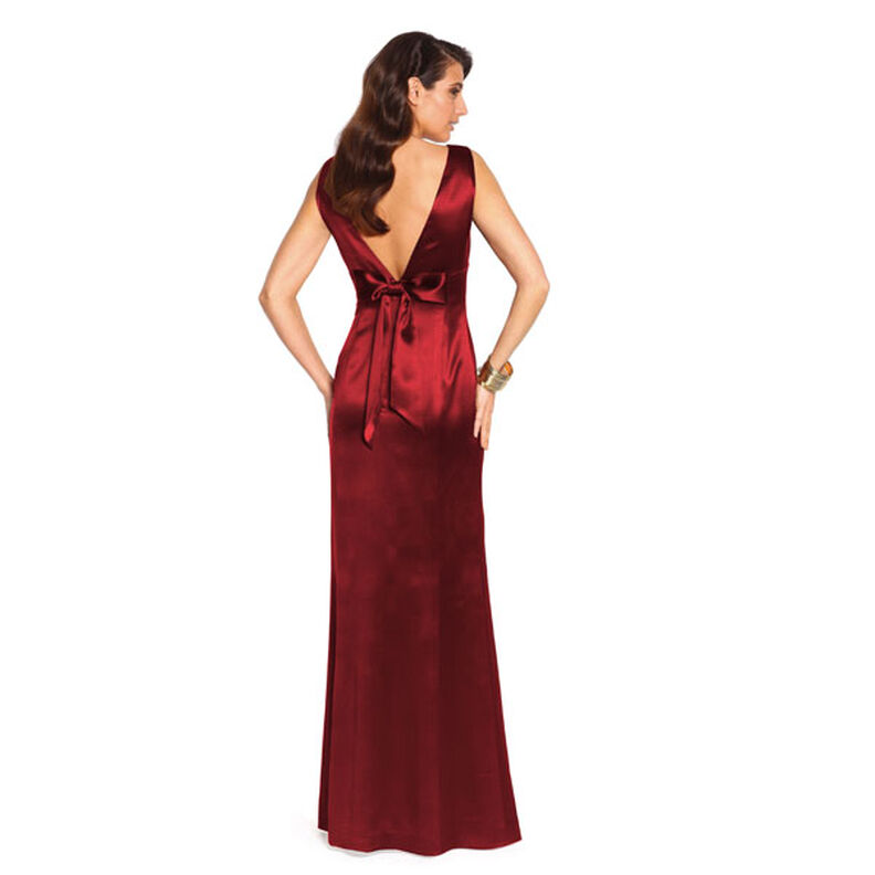 Stretch Satin – karmínově červená, image number 5