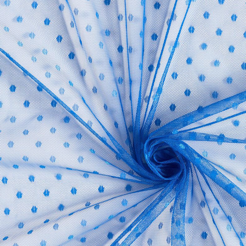Softmesh puntíky – královská modr,  image number 4