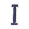 Aplikace písmeno I [ Výška: 4,6 cm ] – namornicka modr,  thumbnail number 1