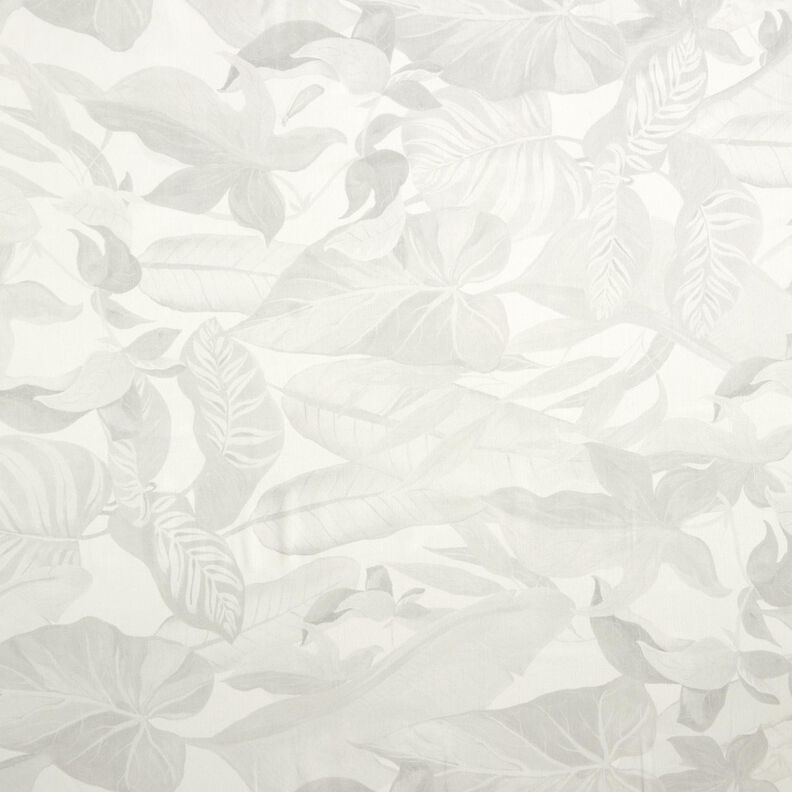 Outdoor Látka na záclony Listy 315 cm  – stříbrně šedá,  image number 1