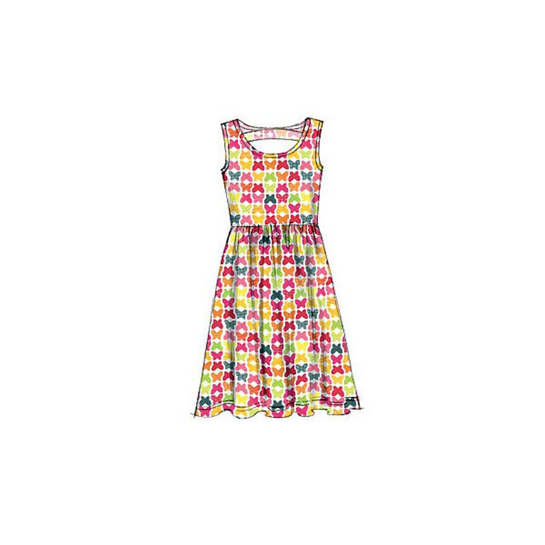 Dívčí šaty, McCalls 7079 | 128 - 152 | 140 - 158,  image number 6