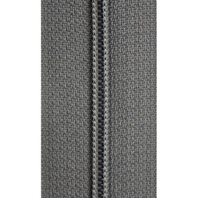 Nekonečný zip [3 mm] Plast | Prym – tmavě šedá, 