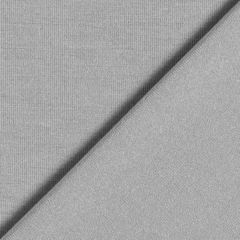 Tencel Modalový žerzej – šedá,  image number 3