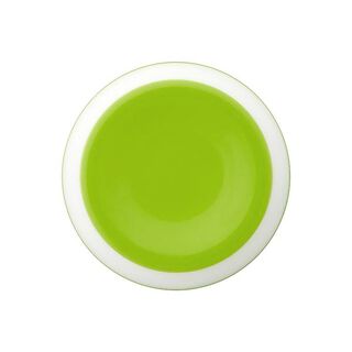 Polyesterový knoflík s očkem – jablkově zelená, 