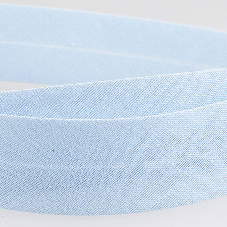 Šikmý proužek Polycotton [20 mm] – baby modra,  image number 2