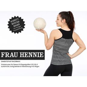 Dámský top FRAU HENNIE s racerbackem | Studio Schnittreif | XS-XXL, 