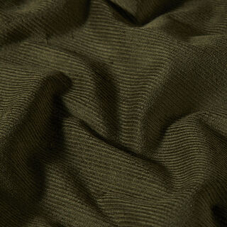 Elastický manšestr, předepraný – khaki, 