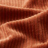 Široký manšestr předepraný Jednobarevné provedení – terracotta,  thumbnail number 2